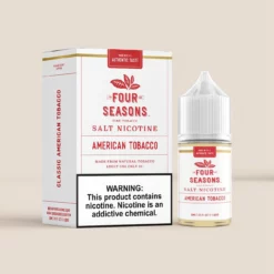 Four Seasons American Tobacco プレミアム ソルト 30ml Eジュース