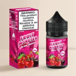 Jam Monster フルーツモンスター ブラックチェリー ソルト 30ml Eジュース