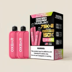 Oxbar Maglink Nixodine 75K 大容量交換用ポッド (2個パック)