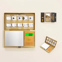 AWS Gold Bar 1200x0.1g 高精度デジタルスケール