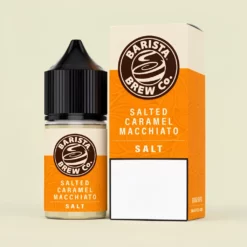 Barista Brew ソルテッドキャラメルマキアート ソルト 30ml E-Juice